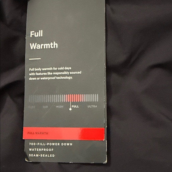 lululemon athletica Men's Black Puffer Jacket - Picture 4 of 7